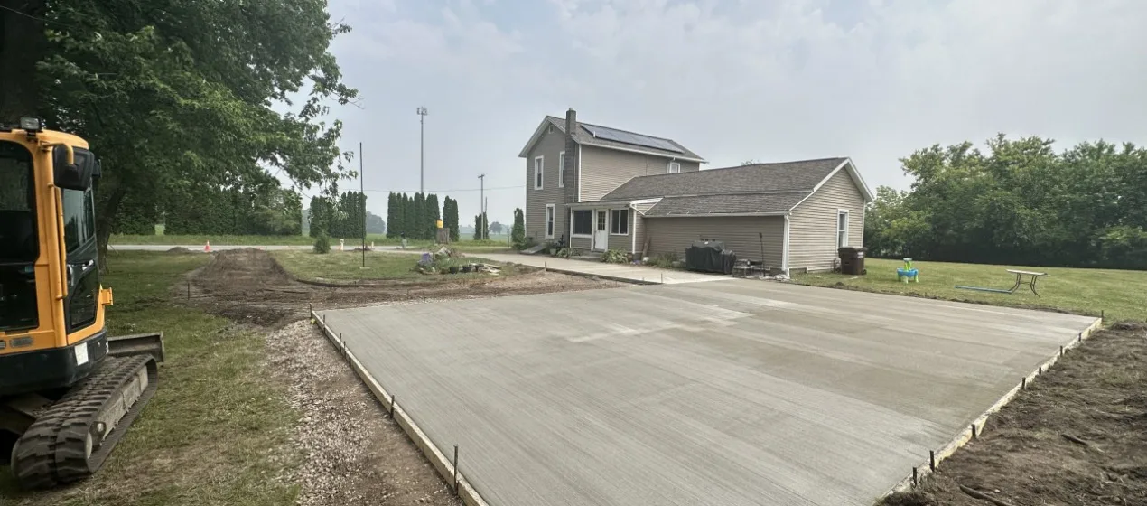 Stamped Concrete Driveway